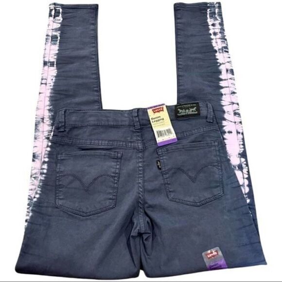 NWT Levis Denim Legging gray and pink size 14 reg - Picture 5 of 9